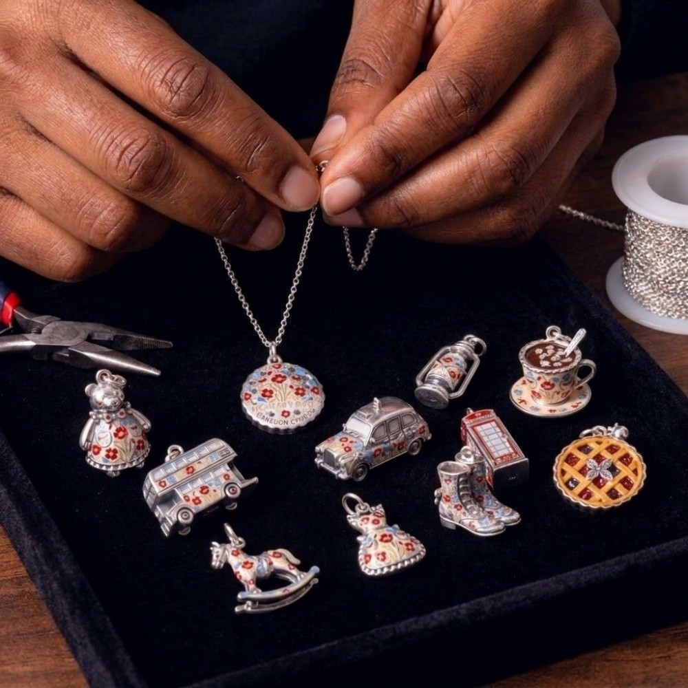 Jewelry Making London - Cute Stainless Steel Cartoon Pendants Miniture