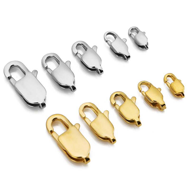 10pcs High End Quality Gold St - Lobster Clasp Silver review and price