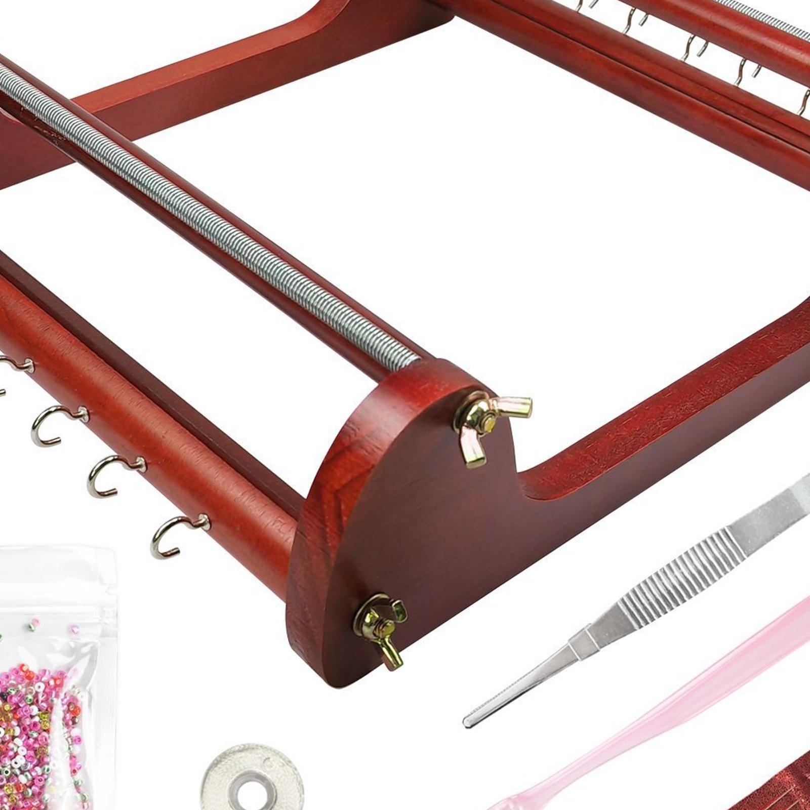 DIY Wooden Bead Loom Set for J - Jewelry Making Machines review and price