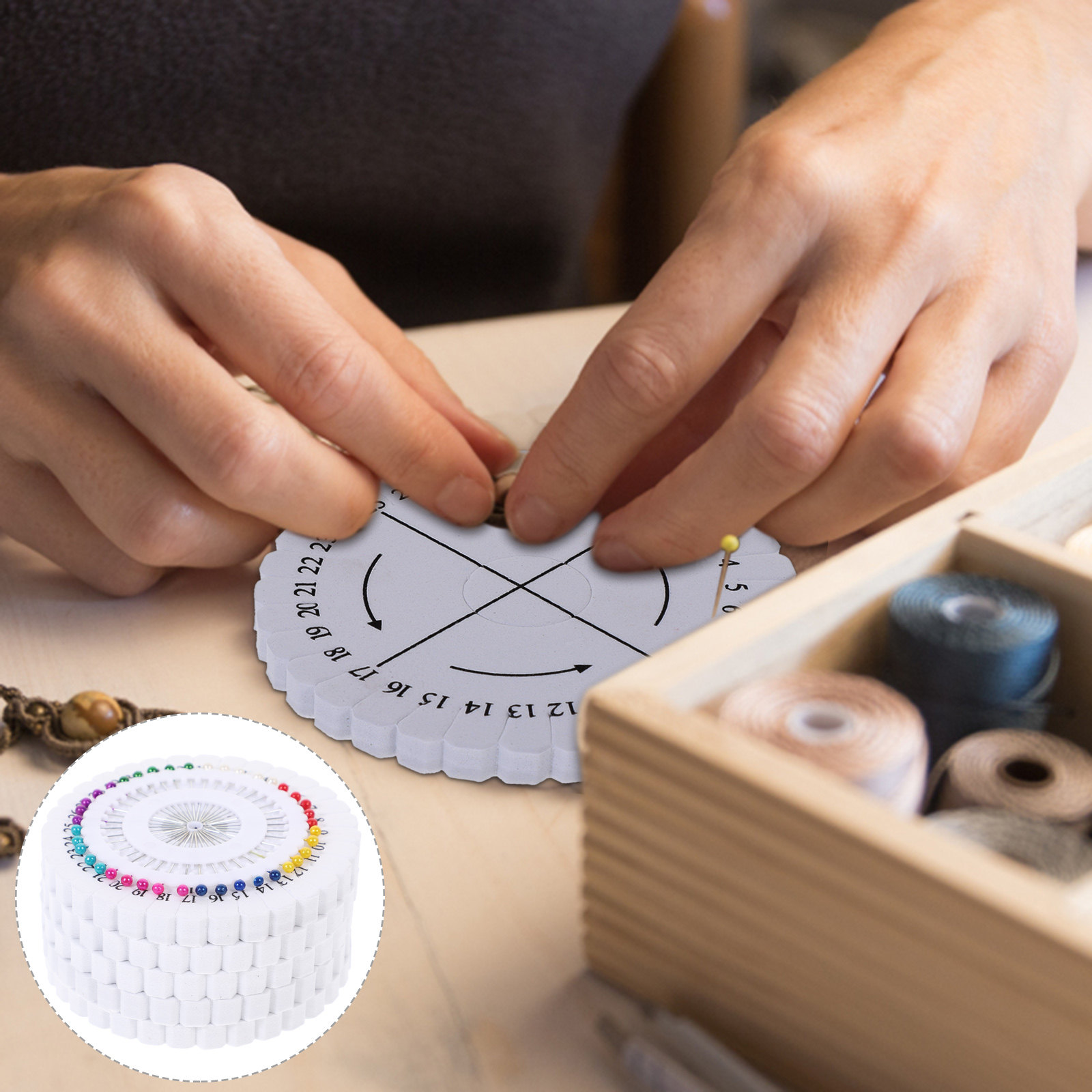1Set Kumihimo Knitting Disk Ro - Jewelry Making Board review and price