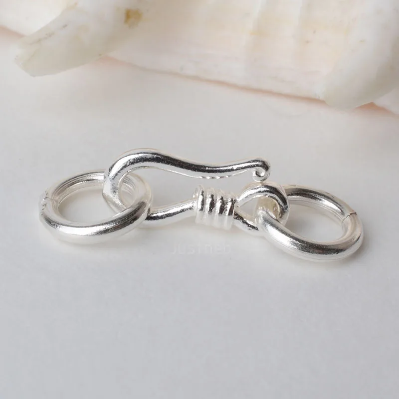 Sterling Silver S Hook & Eye F - Lobster Clasp Silver review and price